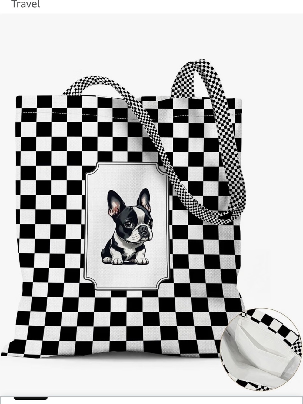 Frenchies’s canvas tote